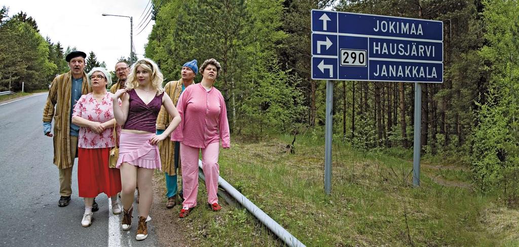 Harmaat pantterit Roolit Käsikirjoitus Heikki Lund Ohjaus ja sovitus Markku Hyvönen Lavastus Hannu Ainasoja ja työryhmä Puvustus Leena Ahtinen ja Leena Salonen Musiikki Altti Uhlenius Juliste ja