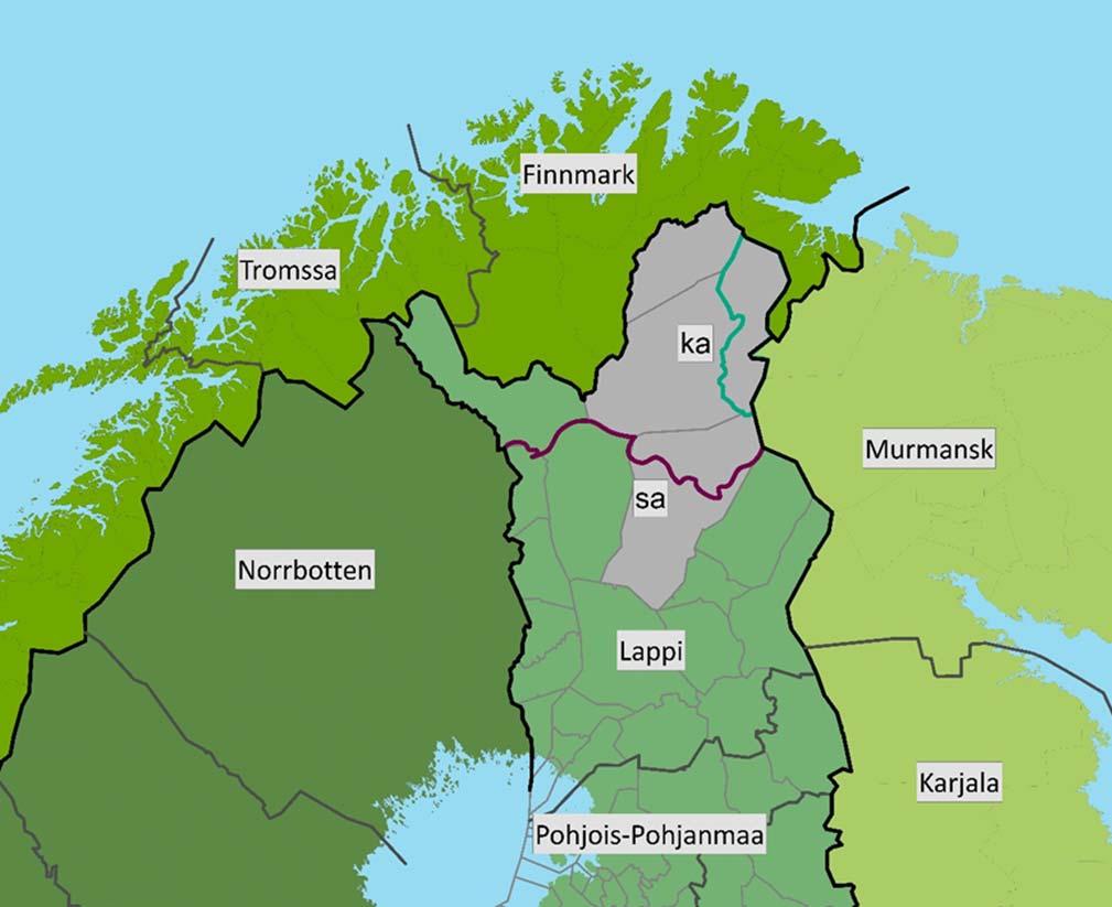 POHJOIS LAPIN MAAKUNTAKAAVA 2040 Aloituskokous alueen kuntien kanssa 14.12.2016 Ohjausryhmätahojen nimeäminen LLH 13.2.2017 Ohjausryhmän 1.