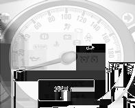 88 Mittarit ja käyttölaitteet Varoitusääni kuuluu kymmenen sekunnin ajan, jos auto ylittää hetkellisesti asetetun nopeuden. Huomautus Tietyissä olosuhteissa (esim.