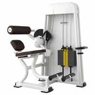 Mitat: 95 x 130 x 155 cm (PxLxK). 22510 TRICEPS EXTENSION 4000, medical Painopakka 60 kg, jaettuna 5 kg painoihin.