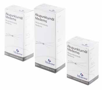 Akupunktioneula Medema 82015 AKUPUNKTIONEULA MEDEMA 0,20 x 15 mm 82515 AKUPUNKTIONEULA MEDEMA 0,25 x 15 mm 82525
