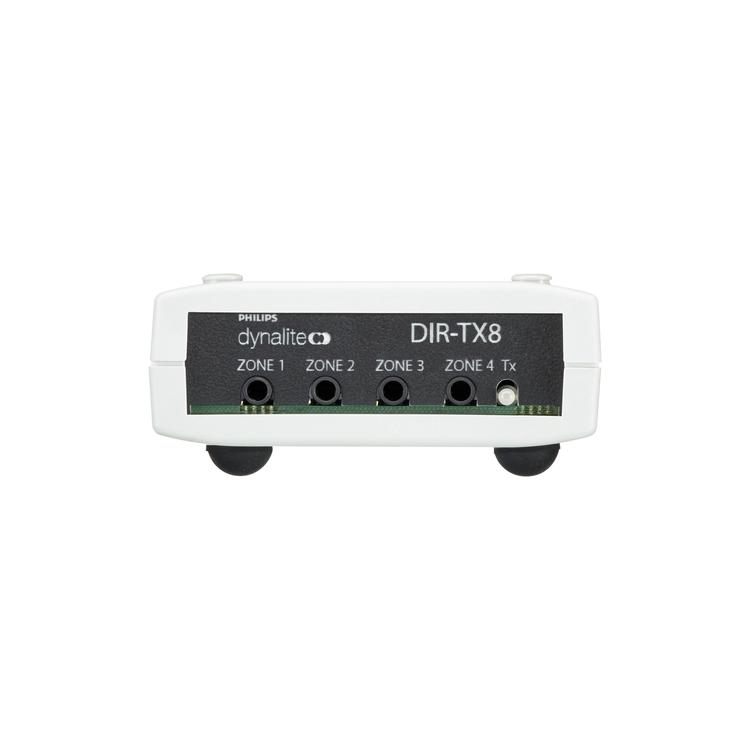 Mittapiirros Tuotetiedot Front of the EnvisionGateway 10/100 BaseT Gateway RS-485 DyNet serial port and AUX
