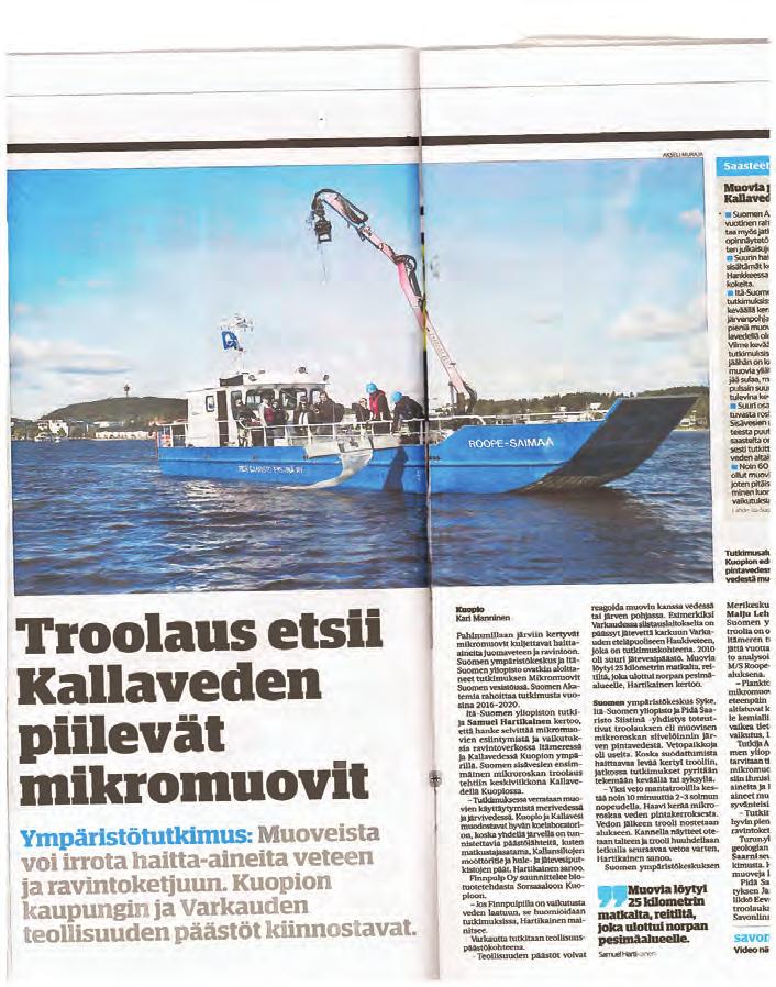 Makeat vedet kuitenkin muodostavat oman elinympäristönsä erityispiirteineen ja eliöineen, joten niitä varten on kehitettävä myös omia menetelmiä.
