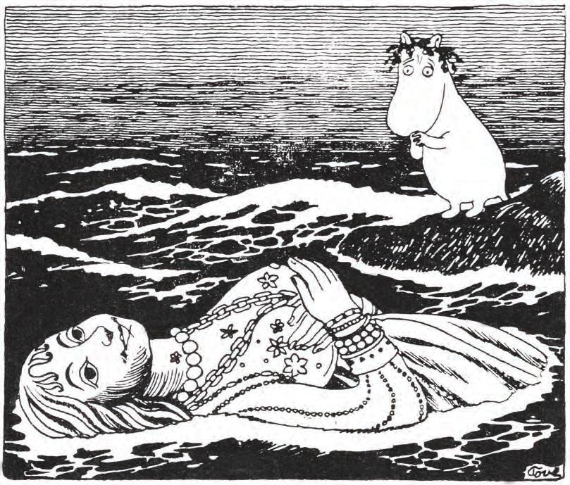 Moomin Characters Niiskuneiti löytää rantaan