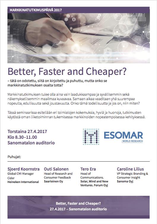 kymmeniä webinaareja