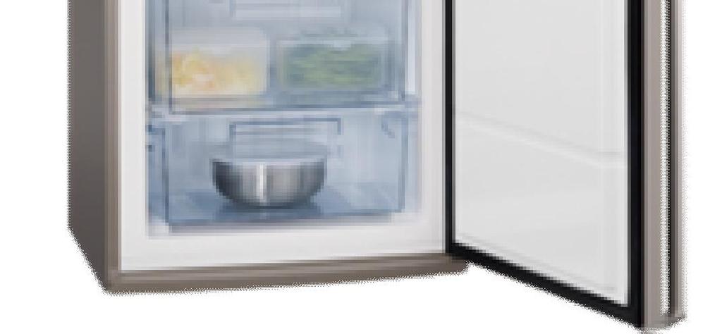 käyttötilavuus: 381 litraa Coolmatic-pikakylmennys LCD-näyttö