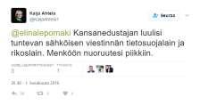 Ahtela vs. Lepomäki 1.6.2016 Kolumni Kauppalehdessä ei maininnut lainkaan Lepomäkeä.