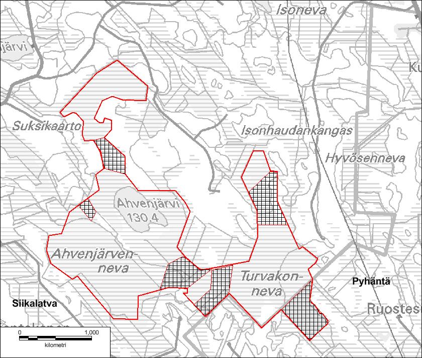 Käyttöoikeus lupa: Maanmittauslaitos MML 2015 Hirven metsästys on sallittu asetuksen 3 :n 2