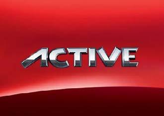 Fiksun tyylivalinta. Active Tyylikkäin tapa varmistaa paras mahdollinen vaihtoehto on valita erikoismalli Active.