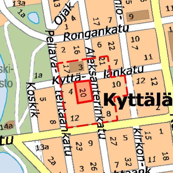 TAMPERE Asemakaavan muutoksen osallistumis- ja arviointisuunnitelma 12.2.2015 XI (KYTTÄLÄ), ALEKSANTERINKATU 20, ASUIN- JA LIIKETONTIN TÄYDENNYS- RAKENTAMINEN, ASEMAKAAVA NRO 8554.