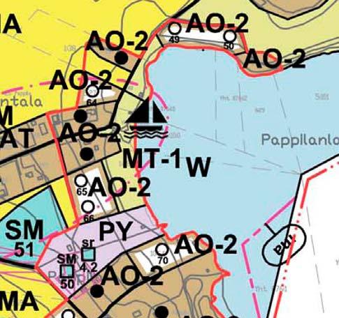 Yleiskaava Alueella on voimassa Epaala-Kuulialan osayleiskaava. Osayleiskaavassa on osoitettu 13 uutta erillispientalojen rakennuspaikkaa rantavyöhykkeelle (AO-2, O).