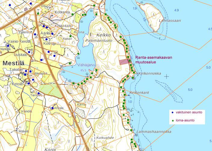 5.4. Ranta-asemakaavamuutoksen vaikutukset 5.4.2. Kaavamuutoksen vaikutukset rakennettuun ympäristöön Kaavamuutoksella ei ole merkittävää vaikutusta rakennettuun ympäristöön RA- korttelialueella.