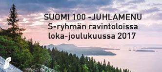 S i s ä l t ä ä j o ul ui s te t un b uf fe t -i l l a l l i s e n ja