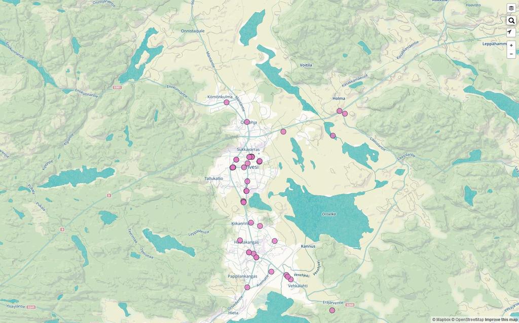 Jalankulkijalle tai pyöräilijälle turvattomat tai