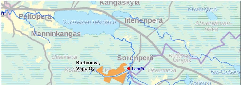 SIIKAJOEN TURVETUOTANTOALUEIDEN KÄYTTÖ-, PÄÄSTÖ- JA VAIKUTUSTARKKAILU VUONNA 216 25 näytepisteen (Lam 41) keskimääräiset ravinne-, rauta- ja kiintoainepitoisuudet olivat hieman alhaisemmat kuin