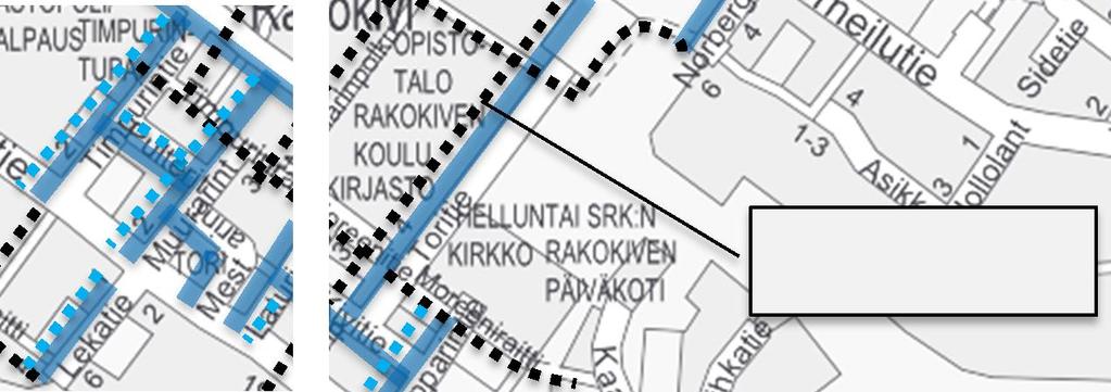 Rakokiventiellä liikekeskuksen