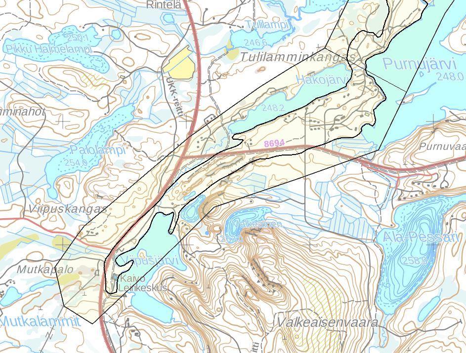 3.1.3 Rakennettu ympäristö Muutosalueelle on kolme vuokrakäytössä olevaa lomarakennusta rannan lähellä olevassa korttelissa 27.