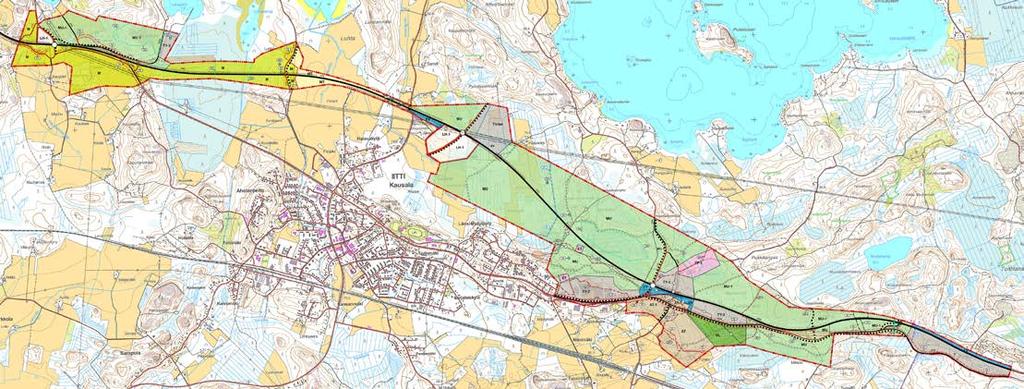 Jokuessa on aluevaraus liikennepalveluasemille merkinnällä huoltoasema-alue, jolle saa sijoittaa myös muita liikennepalvelujen toimintoja (LH-1).