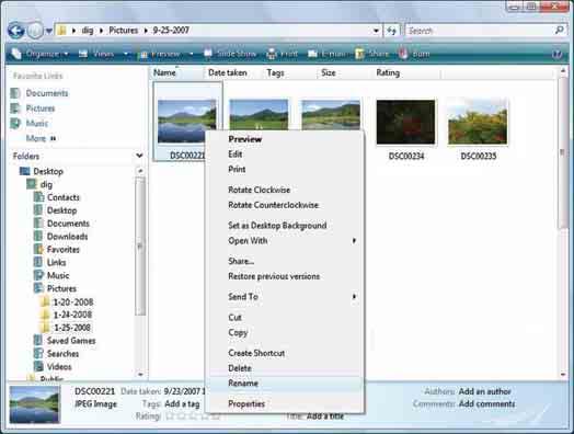 Tietokoneeseen tallennettujen kuvien katselu kamerassa kopioimalla ne Memory Stick Duo -korttiin Tässä osassa kuvataan menetelmä käyttäen Windows-konetta esimerkkinä.