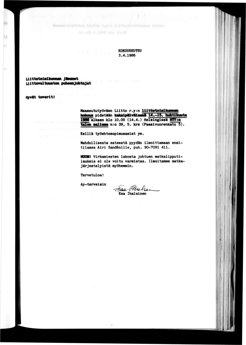 r f KOKOUSKUTSU 3. 4. 1 9 6 6 U l t t o t o l e l k M B M B L l t t o v a l t u M t a B J p u h e e U o h t a J a t fjvttt t o v a r t m L t t o r.