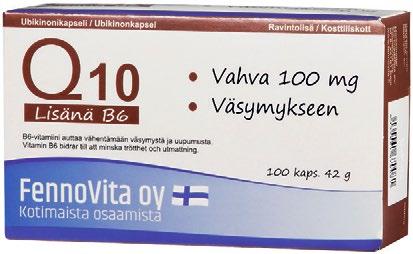 FENNOVITA UBIKINON 100 mg ja