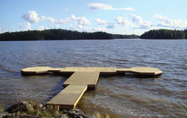 muoviponttonit ja kansielementit jouhevasti yhdisteltävissä M-100 M-180 M-300 M-400 Moduli Muoviponttonit Ponttoni