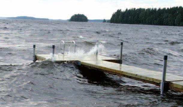 Pylväslaiturit säädettävät, huojumattomat pylväslaituriratkaisut 4060 mm 3040 mm 4760 mm oloneuvos