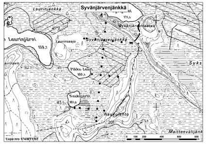 Kolarissa tutkitut suot, niiden turvevarat ja käyttökelpoisuus, osa 1 2. Syväjärvenjänkkä 2. Syvänjärvenjänkkä (kl.