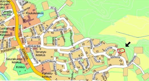 1 PERUS- JA TUNNISTETIEDOT 1.1 Kaava-alueen sijainti Suunnittelualue sijaitsee Tikantien varressa, noin 1 km:n etäisyydellä keskustan palveluista. 1.2 Kaavan nimi ja tarkoitus Kaavan nimi Tikantien asemakaavan muutos.