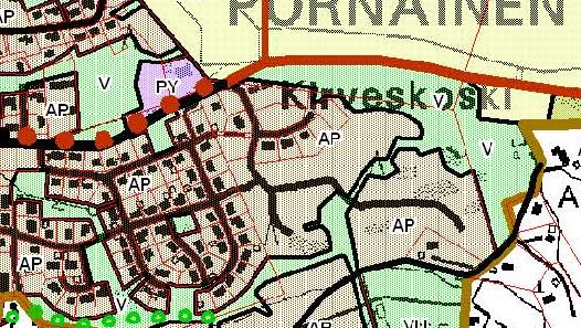 14 Maanomistus Voimassa olevan kaavan mukainen rakennuspaikka on yksityisessä omistuksessa ja rakennuspaikan laajennusalueen omistaa kunta. 3.2 Suunnittelutilanne 3.
