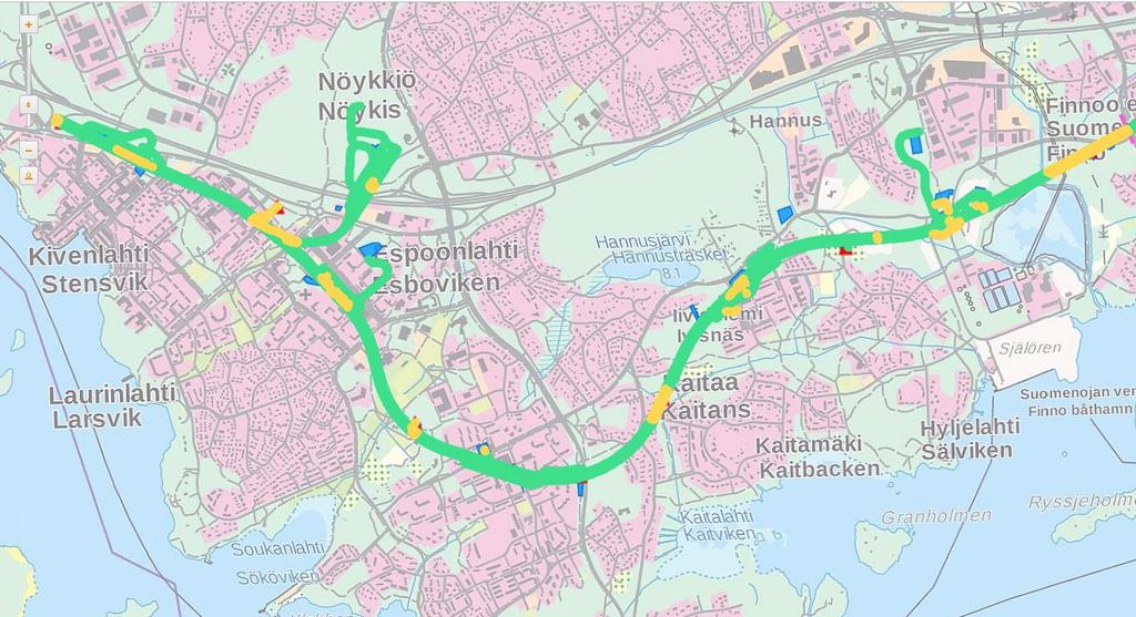 Louhinnan etenemistä voi seurata seurantapalvelusta