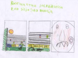 Kuva: Silja Järvenpään lukiossa kevään 2017 evakossa olleet Kinnarin koulun kakkosluokkalaiset pääsivät tutustumaan Järjen mediapajassa lehtitoimituksen erilaisiin aspekteihin muun muassa