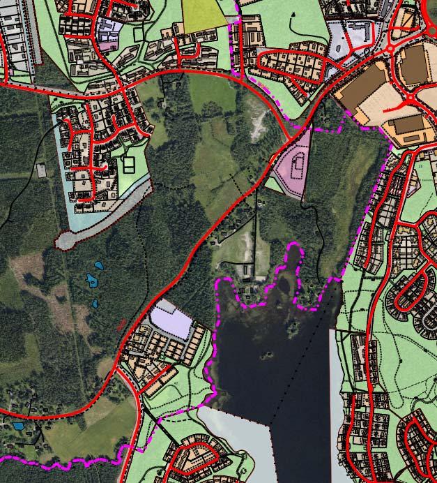 Tuomiojärven pohjoispäässä Savulahden alueella etelästä tulevan Laajavuorentien ja Ruokkeentien kulmauksessa on tuore asemakaava (Kvalt 29.8.2016). Kaavan toteuttaminen on lähtenyt käyntiin.