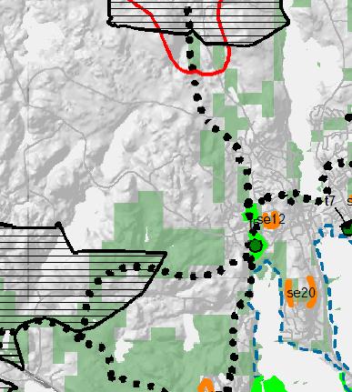 9 Ote Jyväskylän kaupungin yleiskaavan kartasta 3/7 Kaava (kartta 3/7) sisältää tällä suunnittelualueella pääkartan viheraluemerkintöjen ohella ulkoilupuiston Tuomiojärven pohjoispäässä sekä