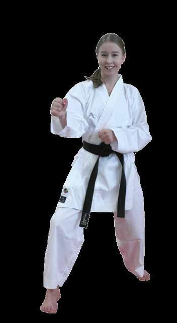 Kumite Deluxe Kumite Deluxe Arawazan Kumite Deluxe puku on suunniteltu edistyneelle karaten harrastajalle ja kisaajalla, joka haluaa laadukkaan kumitepuvun edullisempaan hintaan.