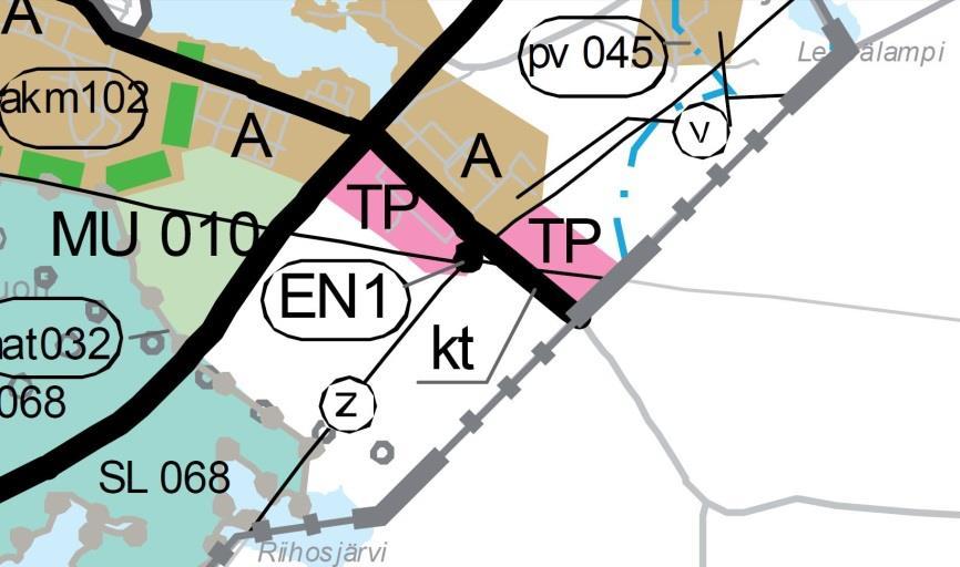 4.3 Kaavatilanne 4.3.1 Maakuntakaava Pirkanmaan 1. maakuntakaavassa (vahvistettu 29.3.2007) suunnittelualue sijoittuu osin työpaikka-alueelle (TP).