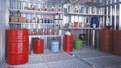 liuottimet, räjähdysalttiisti kaasuuntuvat kemikaalit jne.) varastoinnissa on tärkeää erottaa aktiivinen ja passiivinen varastointi.