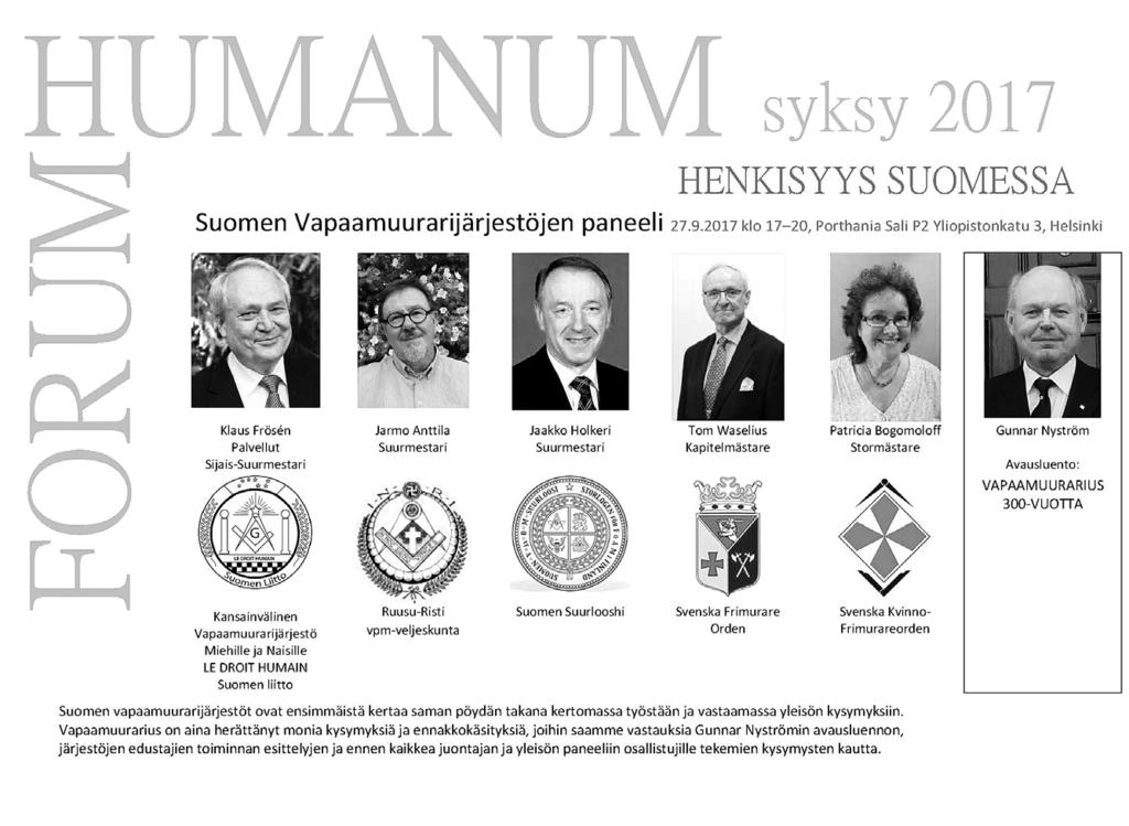 Mitä Vapaamuurarit tavoittelevat?