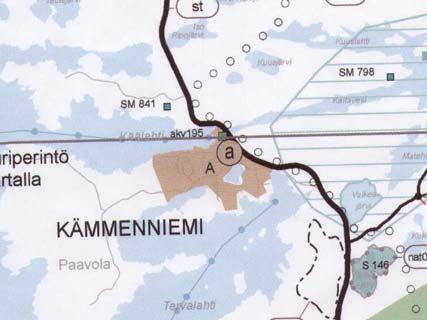 3/6 2. SUUNNITTELUTEHTÄVÄN MÄÄRITTELY JA TAVOITTEET Kaavamuutoksen tavoitteena on määritellä tilan rakennuspaikat ja rakennusoikeuden jako. Suunnittelualue on yksityisessä omistuksessa. 3.