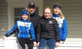 RASTI-SIMPSIÖ 2017 3 Suunnistusperhe Sikkilä SARI KIVINIEMI Perheen esittely ja suunnistushistoria Perheeseemme kuuluu Iines 8 v., Peppi 12 v., Teija 35 v., Timo 36v. Iines käy Ritamäen koulun 2.