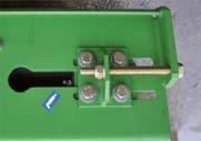 Pos: 74.72 /BA/Sonderausstatung/EasyCut / AM Mähwerke/Querförderer/Einstellung Transportband QFB EC B 1000 @ 210\mod_1389087261593_71.docx @ 1729240 @ 2 @ 1 Asetukset 14.
