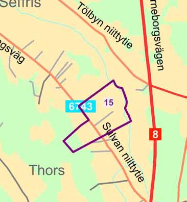 Den gamla bebyggelsen tas med i detaljplanen av plantekniska skäl för att få ett mera enhetligt område.