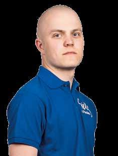 Kilpailijat / Competitors Niko Laihinen 3081 Mekatroniikka / Mechatronics Technician Ikä / Age: 20 Kotikunta / Place of residence: Turku Tutkinto / Qualification: Kone- ja metallialan perustutkinto