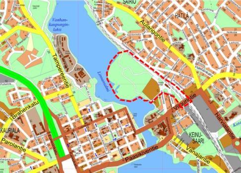 3.1.5 Hämeenlinna Perustiedot: Hämeenlinnan asema sijaitsee Keinusaaren kaupunginosassa. Linja-autoasema sijaitsee kaupungin keskustassa.