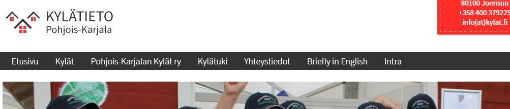 3) Kun olet kirjautunut palveluun, sinulla on käytössä Intra-valikko.