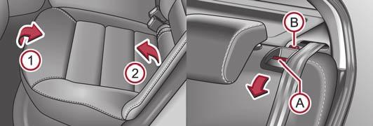 Istuminen ja kuormaaminen 51 Pääntukien täytyy olla oikein säädettyinä, jotta niistä on onnettomuudessa tehokas suoja matkustajille. Älä aja pääntuet irrotettuina - loukkaantumisvaara!