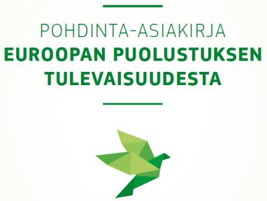 Pohdinta-asiakirja Euroopan puolustuksen tulevaisuudesta Esimerkki skenaarioita: