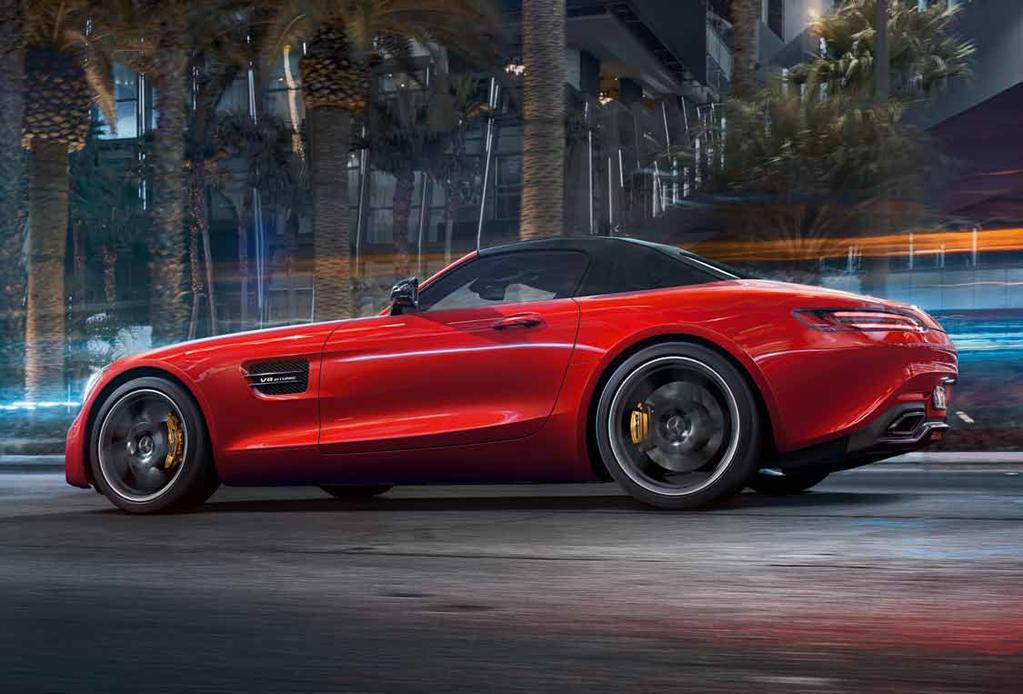 66 Kattovaihtoehdot Kattovalikoima on yhtä ainutlaatuinen kuin koko Mercedes-AMG GT -perhe.