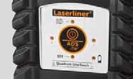T T PYÖRIVÄT LASERIT Maanpinnan ylä- ja alapuoliseen sisä- ja ulkorakentamiseen Quadrum OneTouch 410 S auto man Pyörivä laser yhden painikkeen ohjauksella.