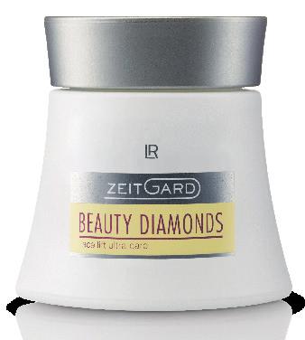 ZEITGARD CARE SYSTEM ZEITGARD Beauty Diamonds Täyteläinen tehovoide 30 ml Kohottava vaikutus Vähentää näkyviä ryppyjä Hoitaa tehokkaasti ja hemmottelee ihoa Anti-age-kasvojenhoitotuote, joka